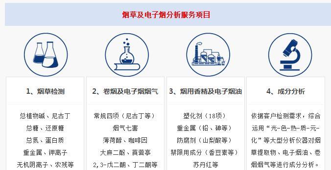 電子煙重金屬、鉀離子檢測(cè)深圳檢測(cè)機(jī)構(gòu)